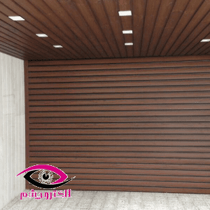 تیغه کرکره برقی طرح چوب