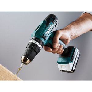 دریل پیچ گوشتی چکشی شارژی ماکیتا مدل HP488DWAE