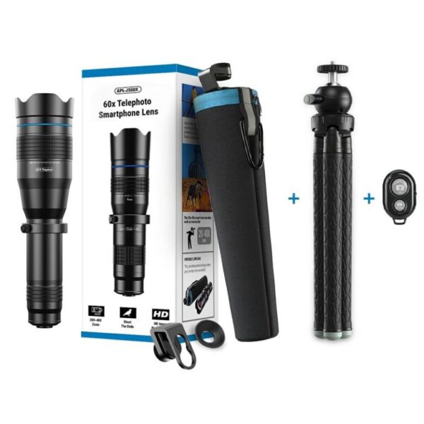 لنز موبایل تله زوم Apexel 60x