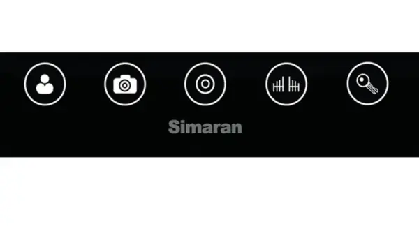 مانیتور آیفون تصویری 7 اینچ بدون حافظه سیماران مدل HS-72TK