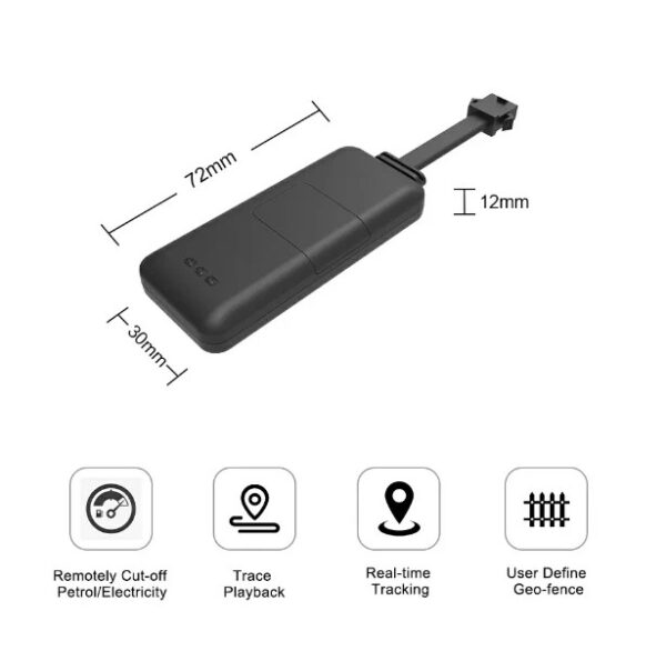 ردیاب خودرو wanway مدل EV02