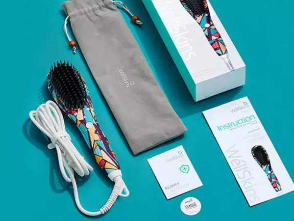 برس حرارتی صاف کننده و فر کننده مو شیائومی مدل Xiaomi Wellskins Ceramic Anti-perm Hair Combo WX-ZF105