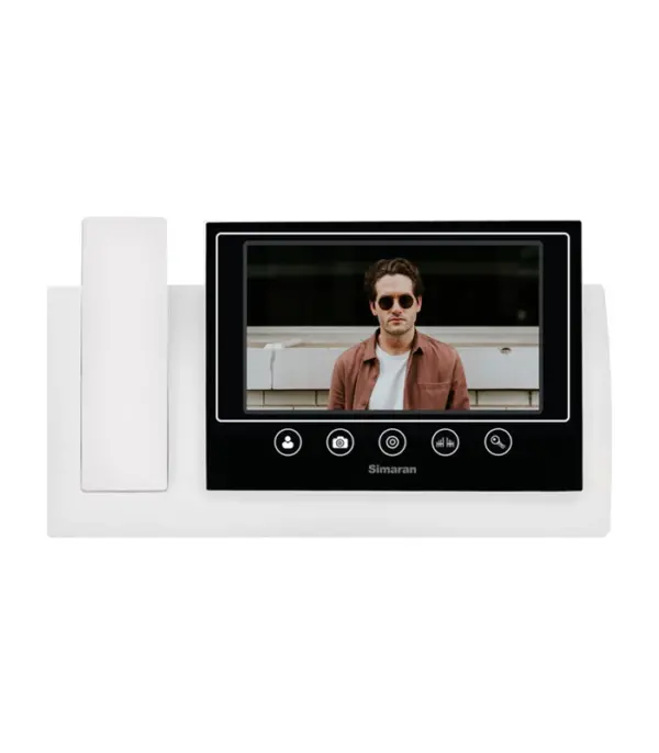مانیتور آیفون تصویری 7 اینچ بدون حافظه سیماران مدل HS-72TK