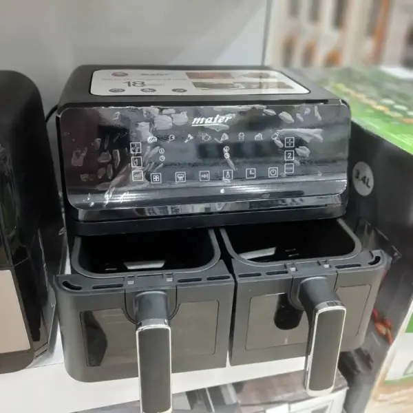 سرخ کن دوقلوی بدون روغن 10لیتری مایر مدل MR-986