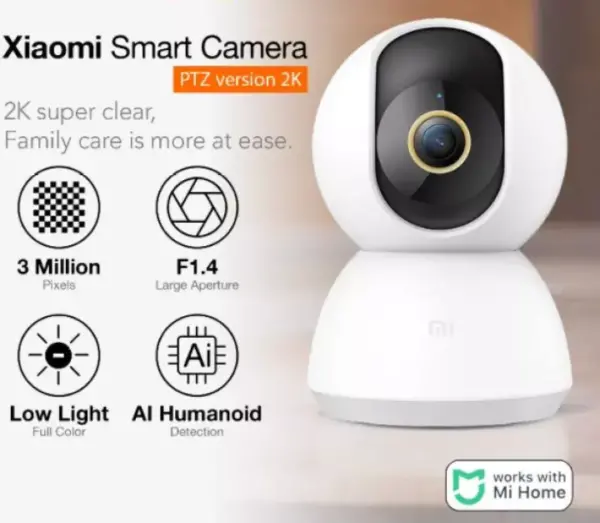 دوربین مداربسته تحت شبکه 360 درجه شیائومی مدل Mi Smart Camera C300 2K