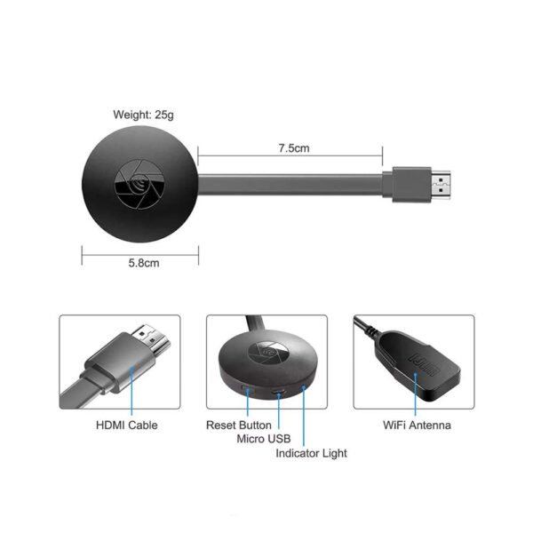 دانگل انتقال تصویر کروم کاست Chromecast