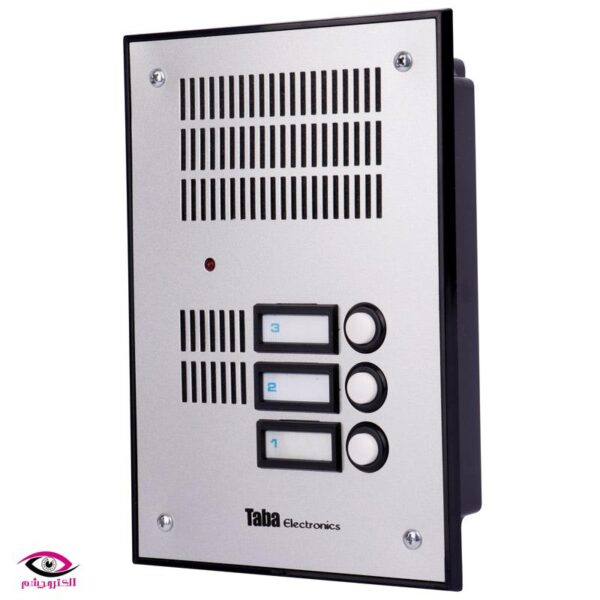 پنل درب بازکن آیفون صوتی سه واحدی تابا مدل TL-534