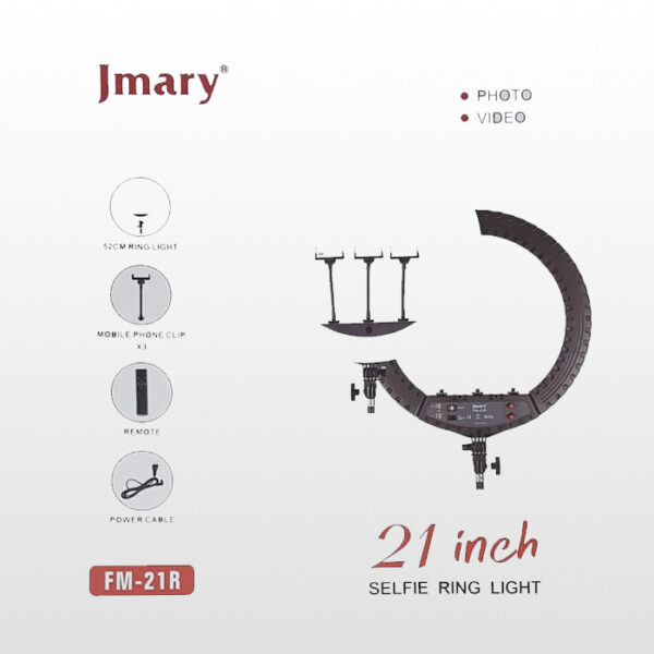رینگ لایت 21 اینچ جیماری مدل FM-21R