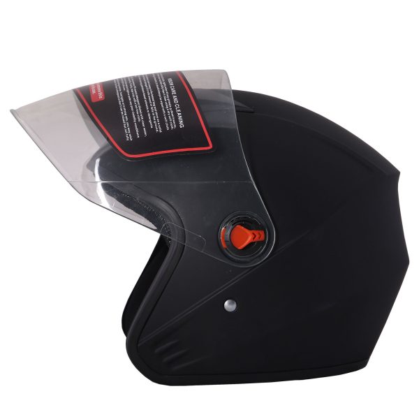 کلاه کاسکت بدون فک برند tsp مدل mb-31 مشکی براق
