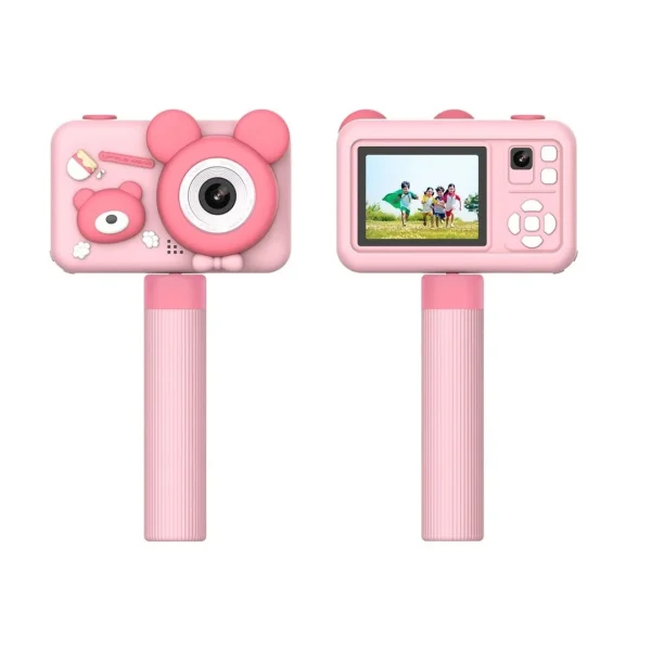 دوربین دیجیتال مخصوص کودکان پرودو مدل Porodo Kids Digital Camera with Tripod Stand 26MP