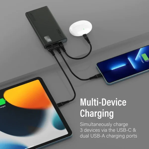پاوربانک پرومیت مدل BOLT-10PRO.BLACK ظرفیت 10000 آمپر