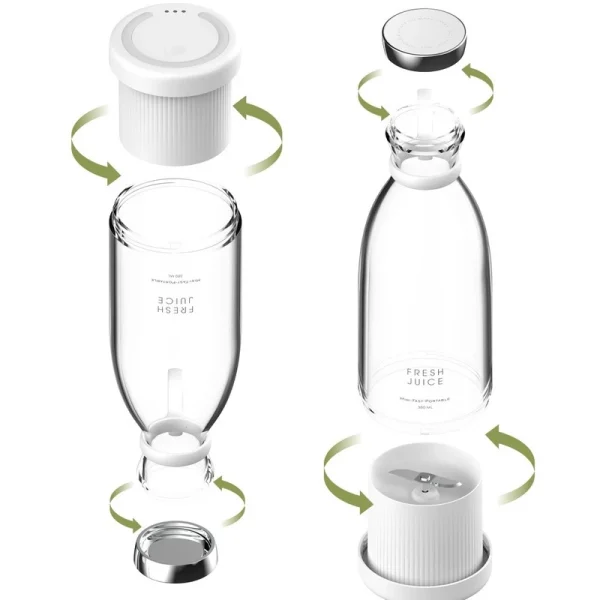 شیکر و مخلوط کن قابل حمل شیائومی مدل Fresh Juice 350ML