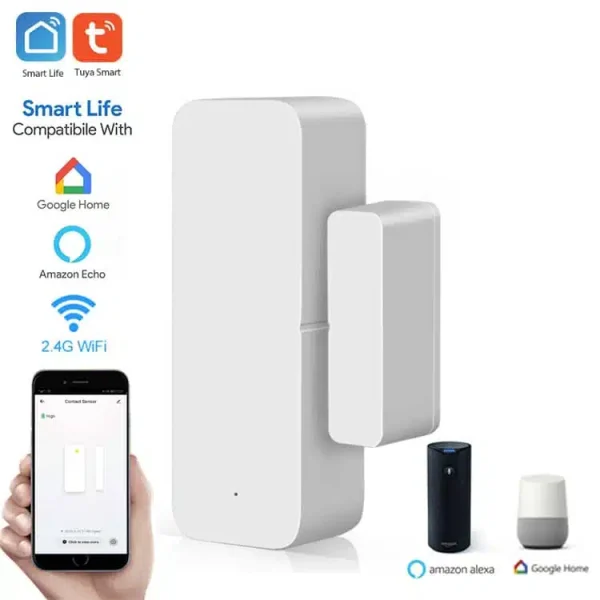 سنسور درب و پنجره هوشمند TUYA مدل WIFI