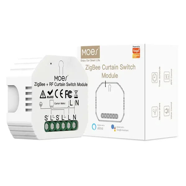 ماژول پرده برقی هوشمند زیگبی MOES مدل 500W