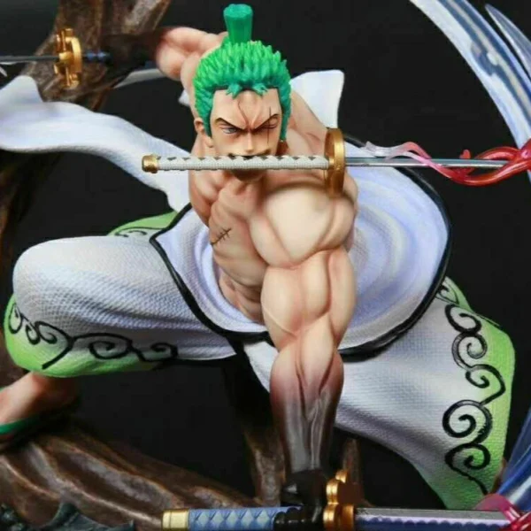 فیگور مدل رورونوا زورو Roronoa Zoro طرح وان پیس One Piece (ال ای دی دار)