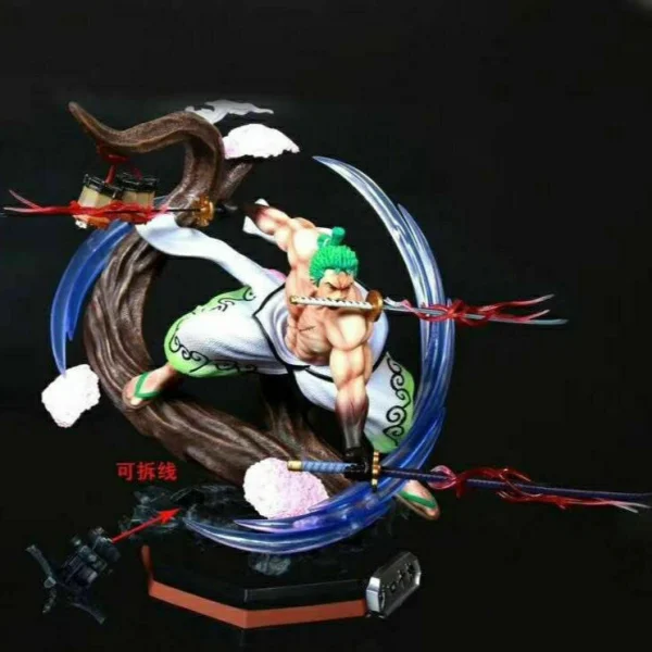 فیگور مدل رورونوا زورو Roronoa Zoro طرح وان پیس One Piece (ال ای دی دار)