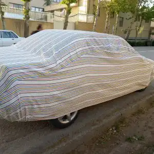 چادر ماشین نخی پشت کرکی
