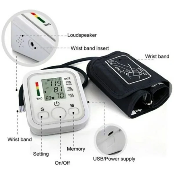 فشارسنج بازویی دیجیتال آرم استایل مدل BW-3205