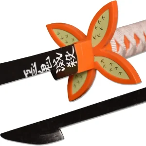 شمشیر چوبی 1 متری مدل شینوبو کوچو طرح شیطان کش Demon Slayer کد 02
