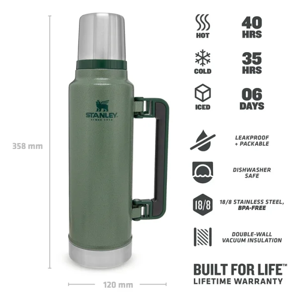 فلاسک 1.4 لیتر کلاسیک استنلی STANLEY CLASSIC BOTTLE