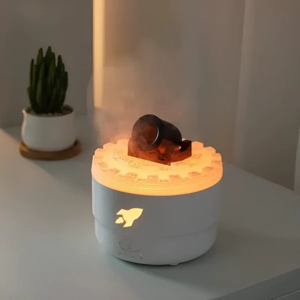 دستگاه بخور سرد بمبی با نور RGB