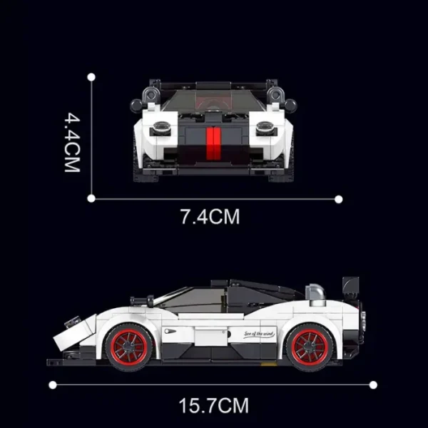 لگو مولدکینگ 27030 ماشین مینیاتوری Pagani Zonda R