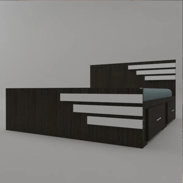 تخت خواب دو نفره اعیان مدل FH357