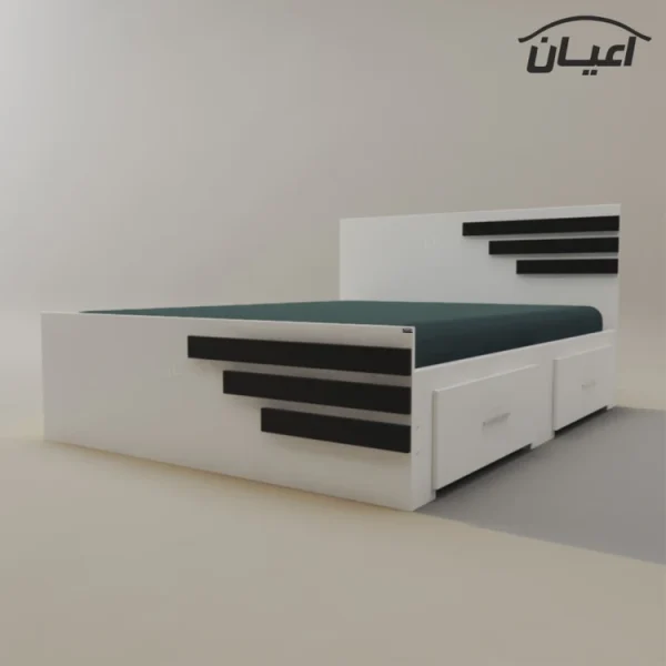 تخت خواب دو نفره اعیان مدل FH357
