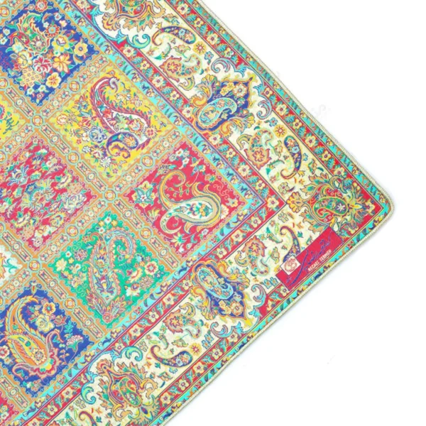 رومیزی ترمه مربع طرح پارسیان