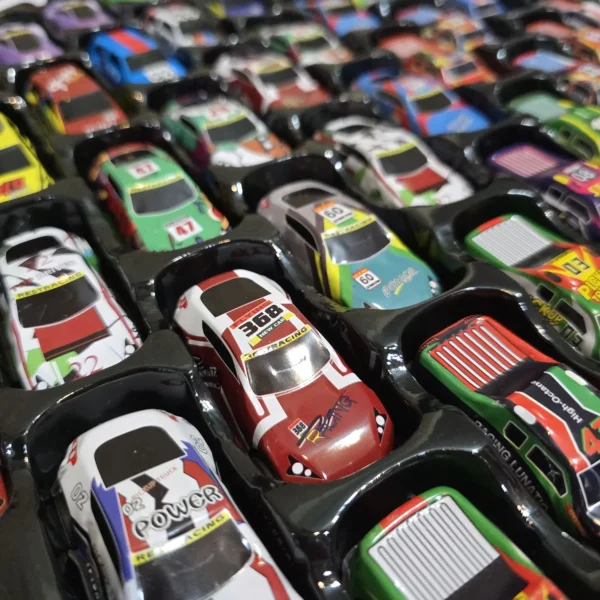 ست 50 تکه ماشین بازی مدل SPEED RACING کد 1-668