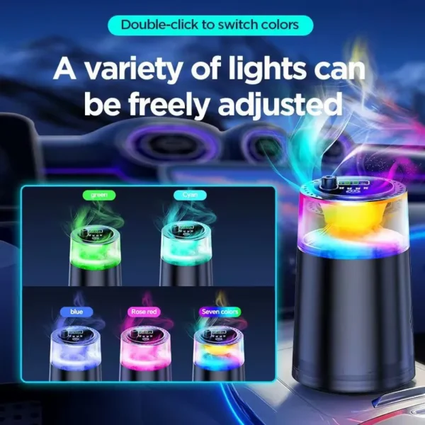 خوشبوکننده هوشمند خودرو با نور RGB و افکت مه ابری AURA SCENT
