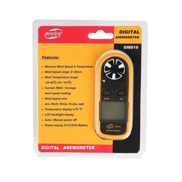 بادسنج دیجیتالی بنتک مدل BENETECH GM816