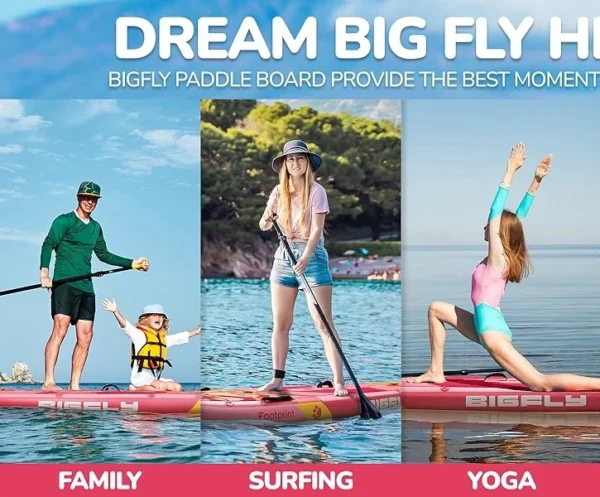 پدل برد بیگ فلای BIGFLY مدل PINK PET