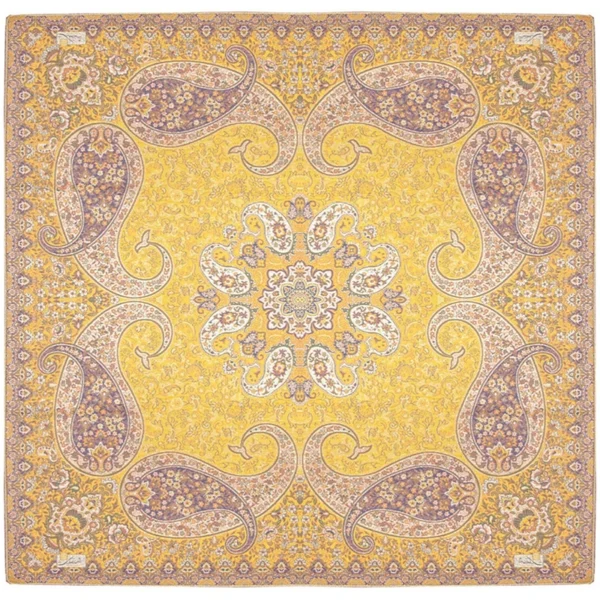 رومیزی ترمه مربع طرح سپند