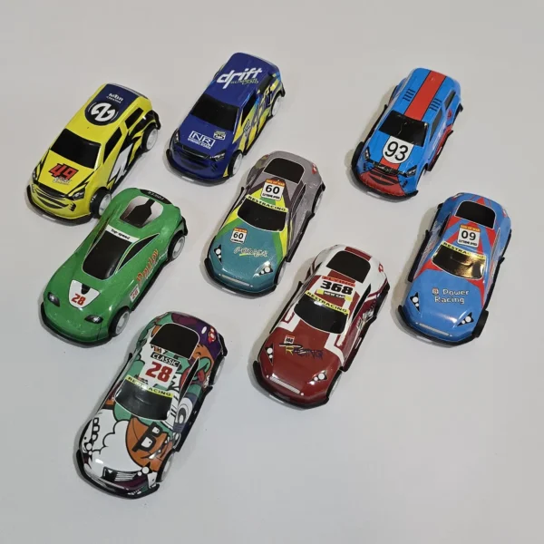 ست 50 تکه ماشین بازی مدل SPEED RACING کد 1-668