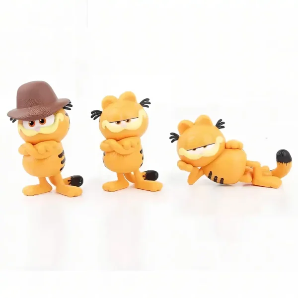 فیگورگربه گارفیلد Garfield مجموعه 6 عددی