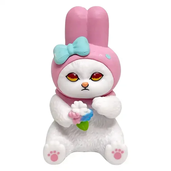 فیگور گربه‌ها Cats طرح کرومی و ملودی مجموعه 6 عددی کد 02